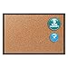 Quartet Cork Board, Bulletin Board, 4' x 3' Corkboard, Black Frame (2304B)