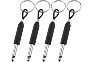 Xhziy MarshallKey Holder Leather Plug Amp Key Holder for Wall Wall-Mounted Keychain Kit Guitar Key Holder for Key Hanger 4PCS