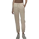 Buffalo Womens Tencel Blend Pull On Joggers - Athletic Pants (Cream, M)