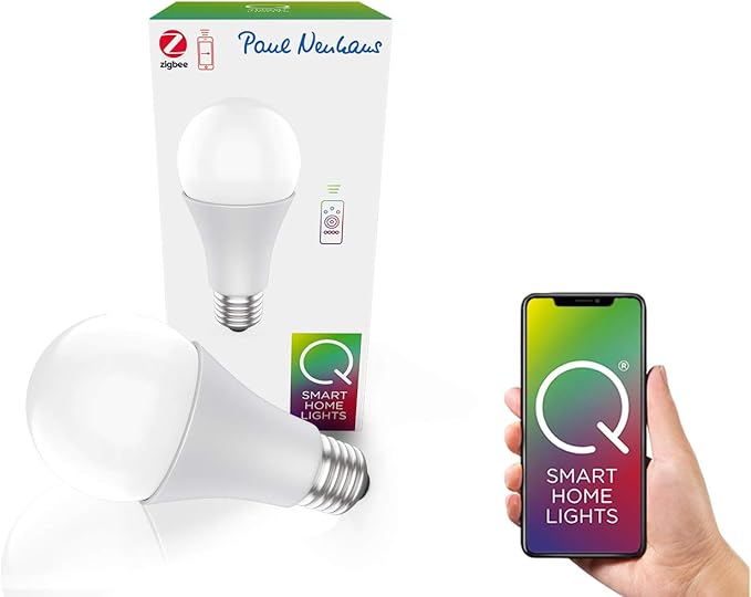 Paul Neuhaus Q Bulb Led Leuchtmittel Dimmbar Smart Home Alexa Kompatibel Rgb Farbsteuerung Bis Zu 16 Millionen Farbnuancen Farbtemperatur Einstellbar E27 Fassung Zigbee Amazon De Beleuchtung