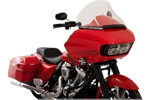 Klock Werks 15" Clear Pro-Touring Flair Windshield for 2015 & Newer Harley-Davidson Road Glide models