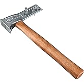 Holdly Magnet Roofing Hatchet,17oz Magnetic Faced Roofing Hatchet for Quick Installation of Roofing Nails And Felt Caps