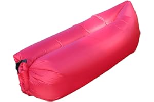 Inflatable Lounger Portable Hammock Air Sofa and Camping Chair with Water Proof & Anti-Air Leaking Design, Inflatable Sofa, P