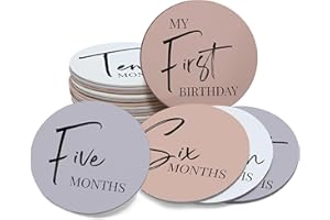 Tiny Trees® Baby Monthly Milestones, Monthly Milestone Signs, Baby Announcement, Baby Age Milestone Keepsakes and Photo Props