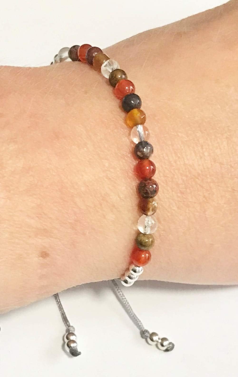 Karma Gems Fatigue & Exhaustion Balance Reki Bracelet - Adjustable