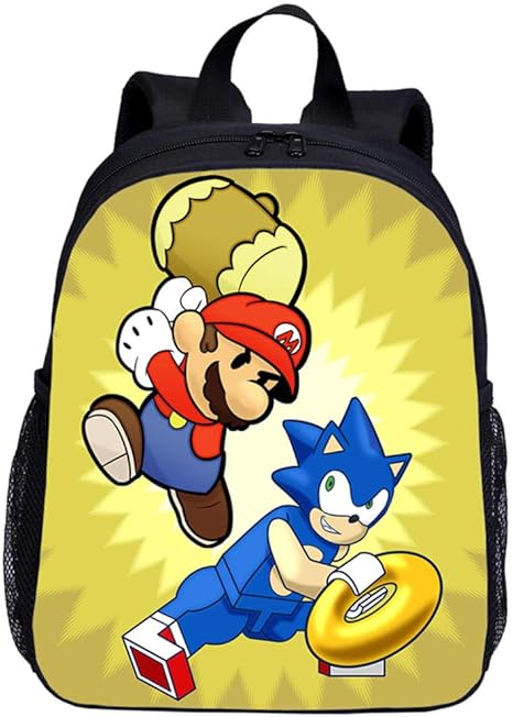 mario and sonic backpack