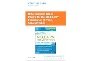 HESI/Saunders Online Review for the NCLEX-PN Examination (1 Year) (Access Card)