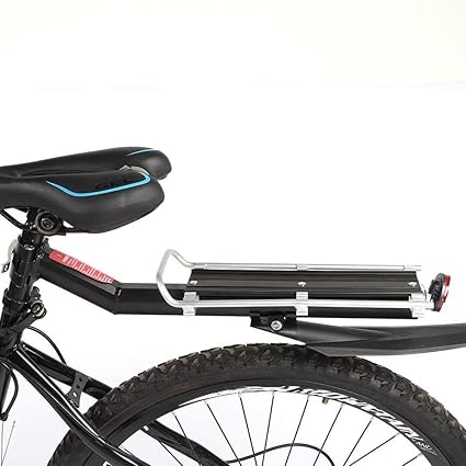 pannier rack bike seat