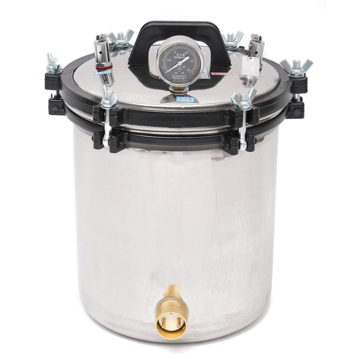 Huanyu 18L Autoclave Sterilizer High Pressure Sterilization Steam