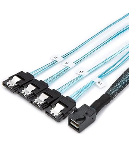 Amazon.com: CableCreation Internal HD Mini SAS Cable 0.5M / 1.6FT