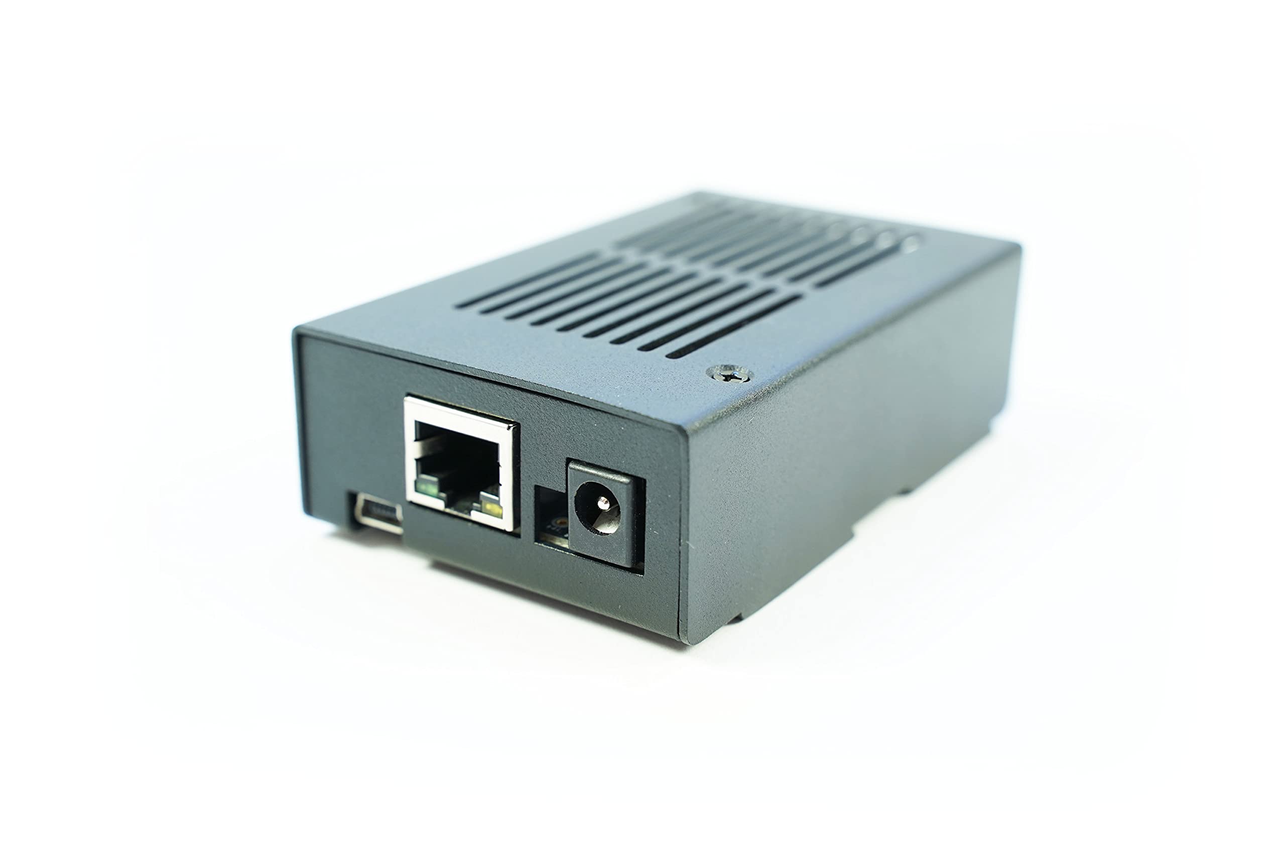 KKSB Metal Case for BeagleBone Black | Black Powder-Coated Steel SBC Enclosure for BeagleBone