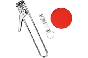 Sinbana 3pcs Multi-Function Jar and Bottle Opener Set, Adjustable Stainless Steel Jar Can Beer Lid Opener Gripper Pad Versati