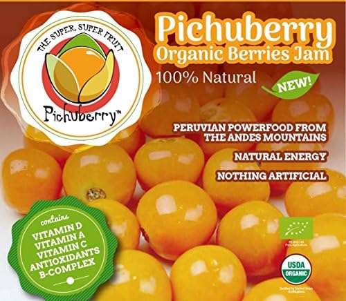 Pichuberry Organic Jam, 8.5 oz.