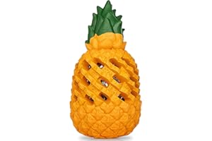 FAIRWIN Indestructible Pineapple Dog Toys Long Lasting Tough Aggressive Chewers Interactif Chew Toys Interactive Large Dog Gi