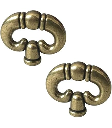 ROLOKOL Vintage Look Antique Black Bronze Drawer Pull Dresser