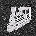 Bottone DIY Metal Cutting Dies Stencil Template Mould for DIY Scrapbook Embossing Album Paper Card Craft Decoration (Locomotive)