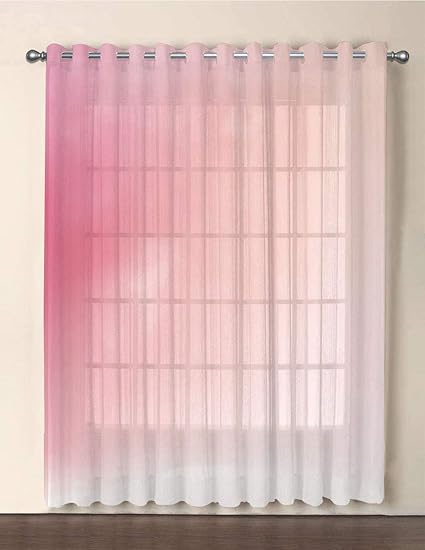 Amazon Com Iprint One Panel Extra Wide Sheer Voile Patio Door