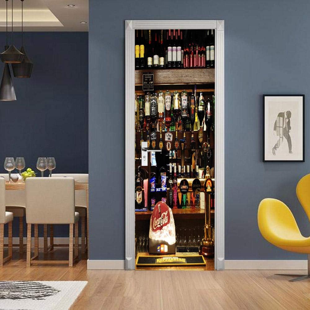 Stickers de Porte en 3D : Illusions Visuelles pour Votre Décor