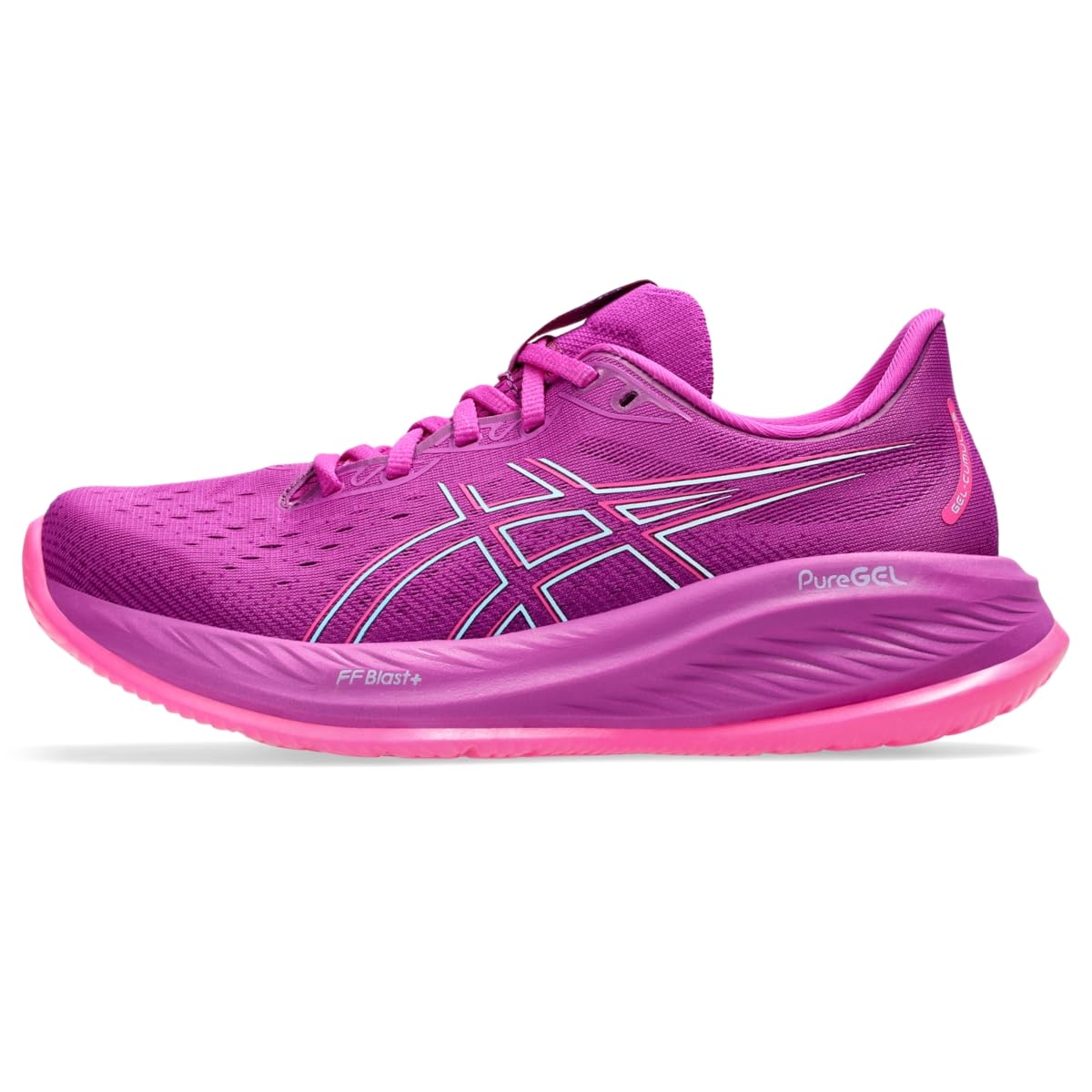 ASICS Women's Gel-Cumulus 26 Running Shoes, 9, Bold Magenta/Bright Cyan Image
