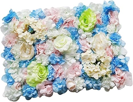 Amazon Co Jp Oshhni 全6タイプ 造花 人工花 フラワーパネル 壁装飾 フラワーウォール 結婚式 イベント 会場 背景装飾 赤 ホビー