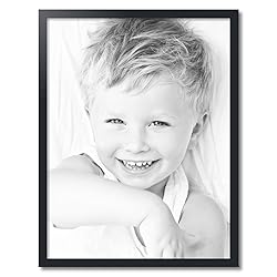 ArtToFrames 26x34 Inch Black Picture Frame, This