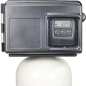 Air injection Silver AIS10-25SXT AFW Air Injection Iron, Sulfur, and Manganese Removal Oxidizing Water Filter, Almond Or Black