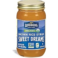 Lundberg Family Farms - Organic Sweet Dreams Brown Rice Syrup, Substitute Sweetener, Replaces Sugar, Honey, Corn Syrup, Non-G