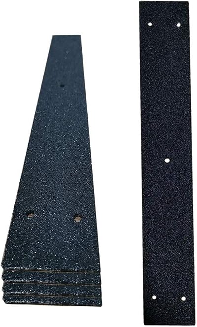 Zosenda Uandear Non Slip Decking Strip 5 x 50x400mm Anti Slip Black