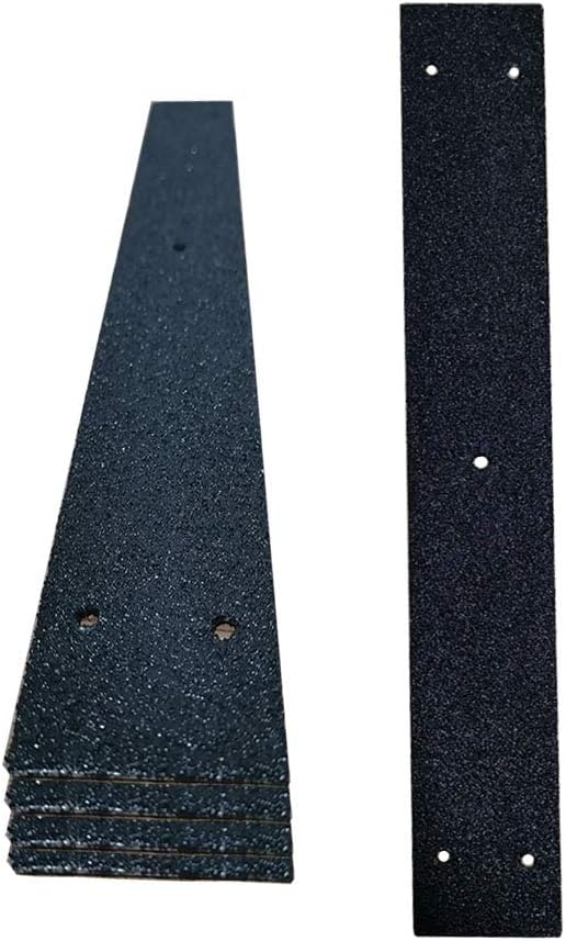 Zosenda Uandear Non Slip Decking Strip 5 x 50x400mm Anti Slip Black
