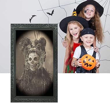 Romote 1 Pc Decorazione Di Halloween 3d Volto Mutevole Picture Frame Photo Horrible Cornice Spooky Portrait Photo Frame Horror Decorazione Del Partito Forniture Style 5 Amazon It Giochi E Giocattoli