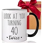 CATABUBU Funny 80th Birthday Gifts for Her Him - Turning 80 Present - Happy 80th Birthday Decorations for Women Men, 80 Year Old Bday Gifts for Friends, Sister, Mom, Dad, Husband, Wife-237