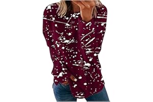 Ceboyel Womens Crew Neck Sweatshirt 2023 Striped Color Block Blouese Shirts Long Sleeve Pullover Tops Fall Fashion Clothes