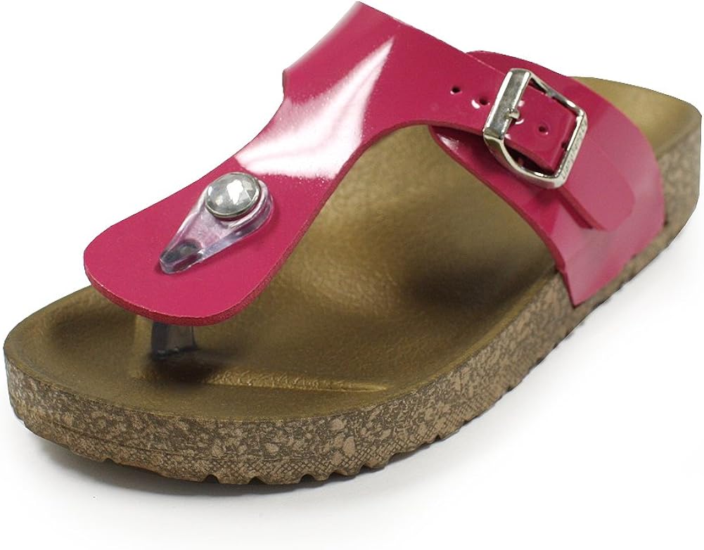 girls flip flops size 13