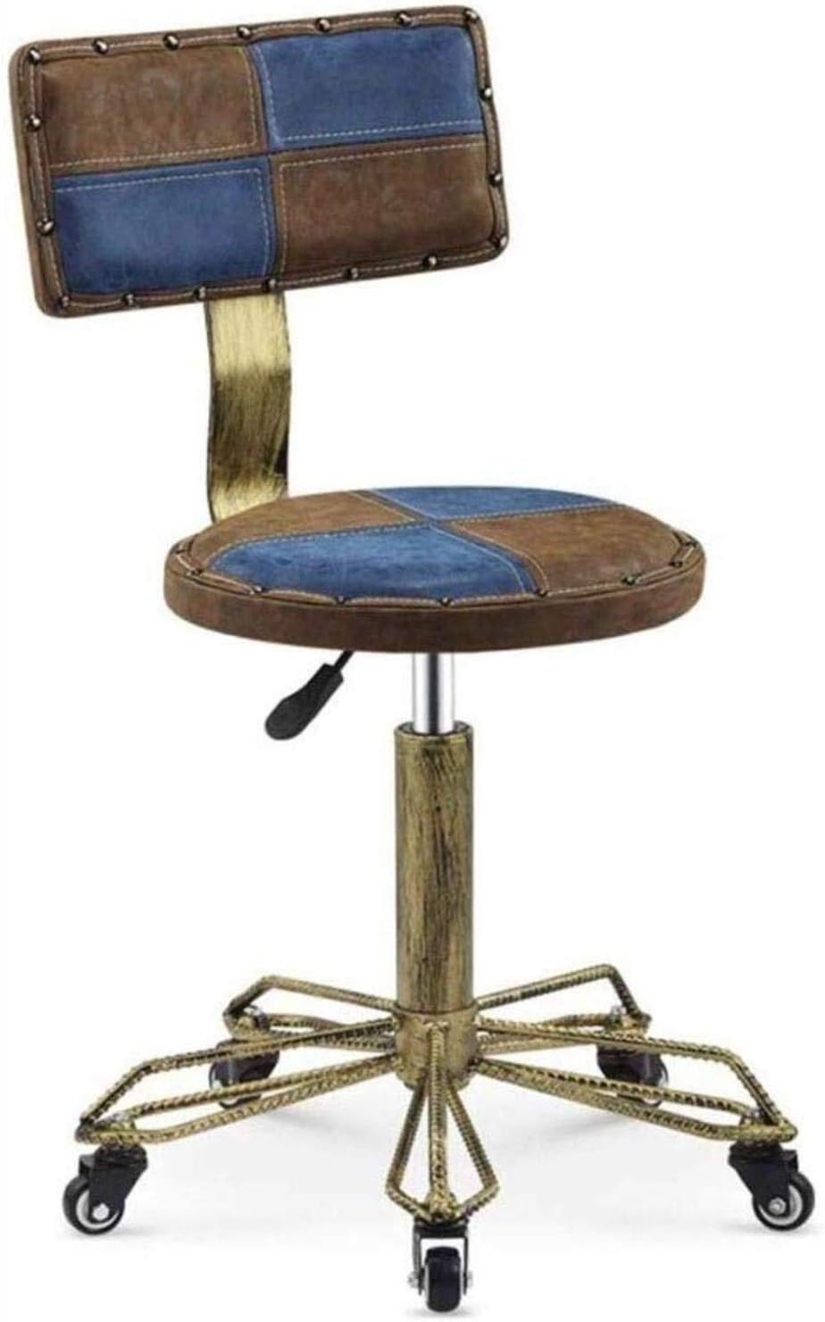 Amazon.com: YLSP European Retro High Stool Stool Stool Rotating Lift