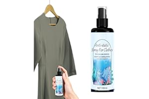Static Spray for Clothes - 100ml Long-Lasting Instant Winter - Fabric Static Guard Spray Travel Size | for Fabric Laundry Fur