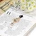 Mavis's Diary 2 Pcs Bling Diamond Dust Plugs/Cell Charms/Date Cable Jack for iPhone 12/11/XS/XR/8/7/6/SE iPhone Charging Cable Jack - Green Rose&Pearl