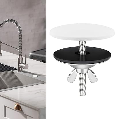 Nuqin Tap Blanking Cap Sink Hole Cover 11-45mm Stainless White