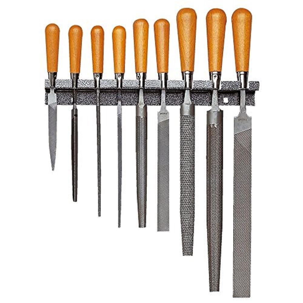 Rasps Wooden Handle Cut 1-2, Set of 9