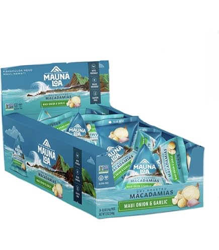 Amazon.com : Mauna Loa Macadamia Nut 24 sachet pack Best two sets