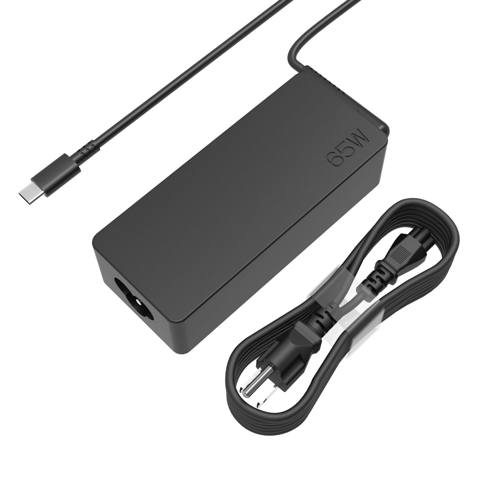 Photo 1 of YLLKJJT 65W USB Type C Laptop Charger Compatible with Lenovo ThinkPad X1 Carboon T14 T16 P14s T480 T490 L14 Yoga 7i, ThinkBook Chromebook 2nd Gen 65 Watt Computer AC Power Adapter Cord