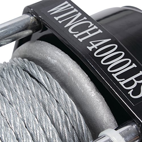 image for Arksen 12V 3500lbs Capacity Recovery Electric Winch Towing Truck Trail