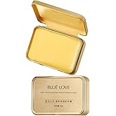 BLUE LOVE Gold Melt Balm Makeup Remover - Transforming Cleanser with Natural Botanicals, Gently Dissolves Waterproof Makeup & Impurities, Nourishing Face Cleanser for All Skin Types