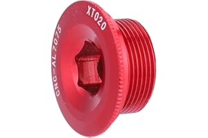 ANGGREK hollowtech Crank Tension Bolt Bicycle arm Cycling Screw Shimano Cap 105 end Bike dust Covers Gold crankset m20 Bolts 2 Fixing ii preload m582 sram for wheelspeed Aries Bosch