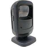 Symbol DS9208 Corded Omnidirectional LED Desktop Barcode Reader with USB Host Interface and 7' Cable, 5V DC, Black (Renewed)