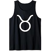 Taurus Symbol Zodiac Sign Horoscope April May Birthday Month Tank Top