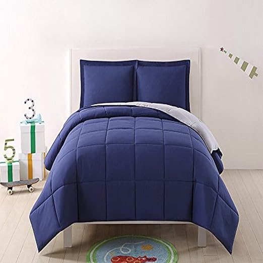 Amazon Com My World Lhk Comforterset Reversible 3 Piece Twin Xl