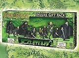 Lord of the Rings - Deluxe Gift Pack - With 9 Figures and One Ring to Rule Them All (Includes Frodo, Gandalf the Grey, Aragorn, Legolas, Gimli, Boromir, Samwise Gamgee, Merry & Pippin)