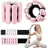 Wrist Ankle Weights for Women Men, Leg Arm Wrist Weights Bangles 1lb*2 2lb*2 Wearable Weights Pilates Weighted Bracelet for Strength Training Walking Swimming Yoga Physical Therapy