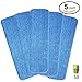 Re-Up Your Stuff Microfiber Spray Mop Replacement Heads for Wet/Dry Mops Compatible with Bona Floor Care System (5 Pack)