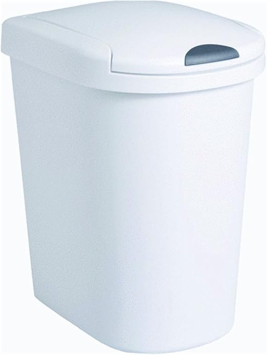 Sterilite White Ultra TouchTop Wastebasket 28 Qt. Amazon.ca Tools